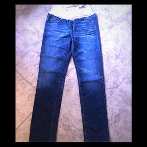 Gap Maternity Real Straight Jeans